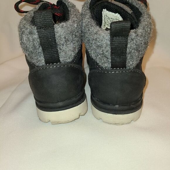 Cat & Jack black tie up boot - Picture 5 of 5